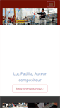 Mobile Screenshot of lucpadilla.com
